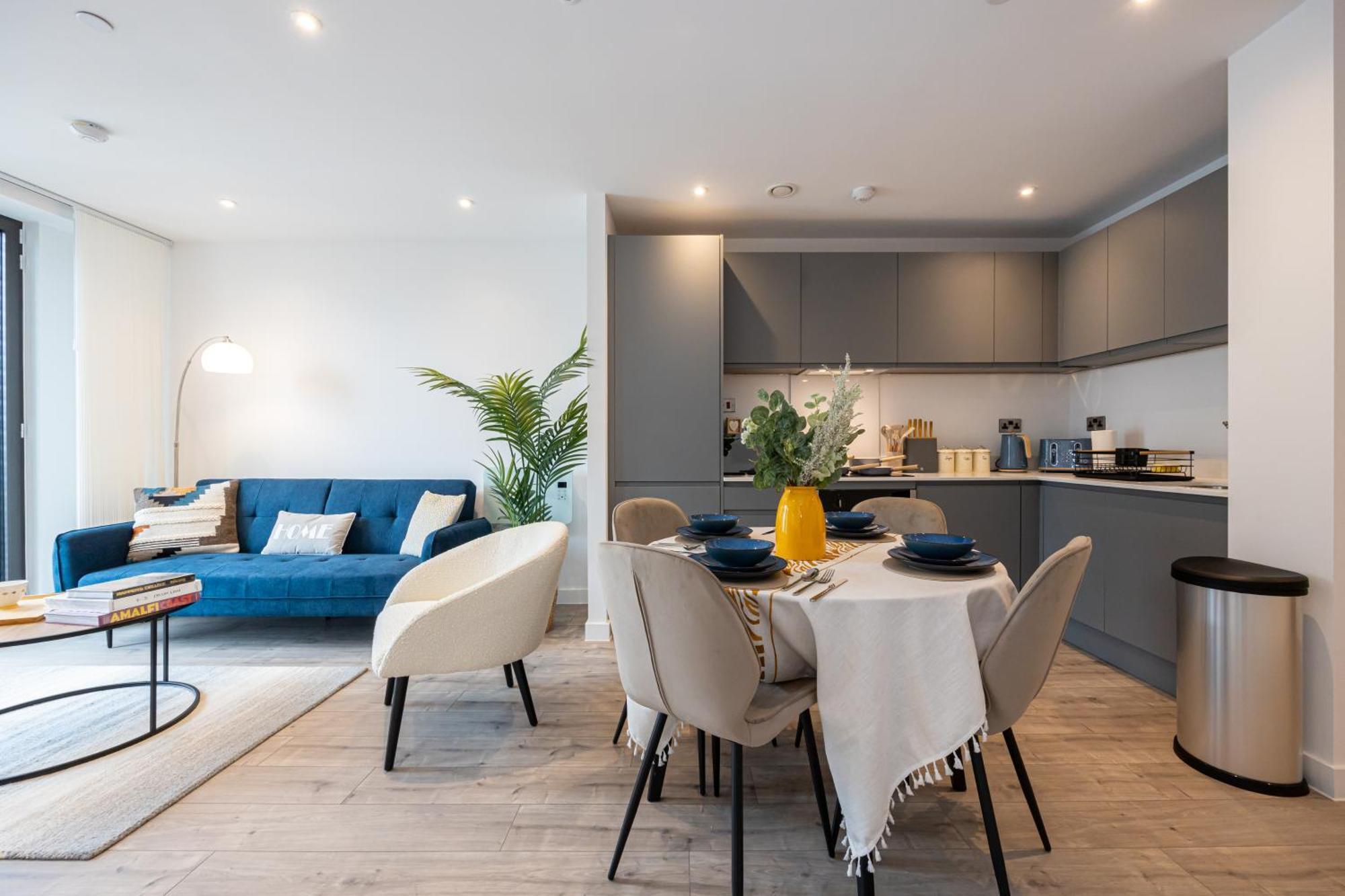 City Center Ultra-Luxe 2Bed Villa Amalfi Manchester Extérieur photo